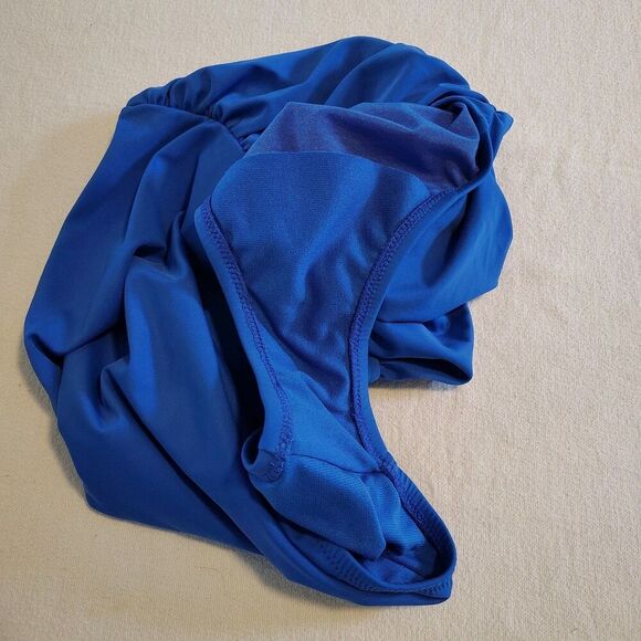 Raisins Curve Blue Tankini Two Piece Swimsuit Beach Bright Tropical Sz 24W 22W - Picture 13 of 14